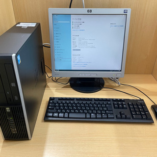 中古デスクトップパソコン 一式 HP win10済