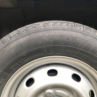 BLIZZAK 145R12LT 4〜4.5mm残　スタッドレスタイヤ