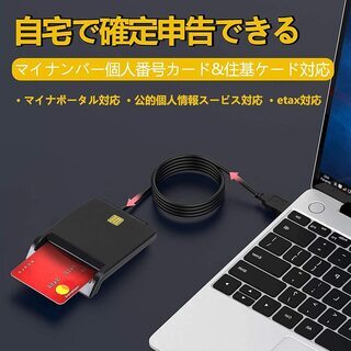 【新品・未使用】接触型ICカードリーダーライターの画像