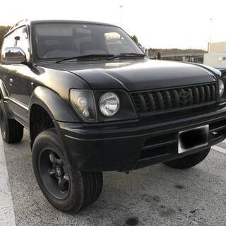 ランドクルーザー プラド ランクル ディーゼルターボ 4WD 車...