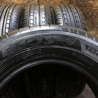 新品 YOKOHAMA ECOS ES31 185/70R14 14インチ 夏タイヤ 4本 プレミオ カローラフィールダー カローラアクシオ等　(MTB71) クレジットカード QR決済可能の画像