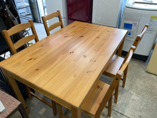 IKEA イケア JOKKMOKK ヨックモック テーブル&チェア アンティークステイン