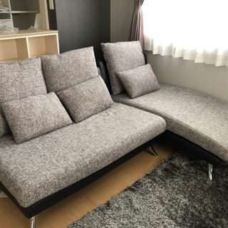 【取引済】ソファ CASACASA モダンタイプ  1000円