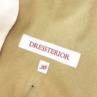 DRESSTERIOR トレンチコート カーキ ベージュの画像