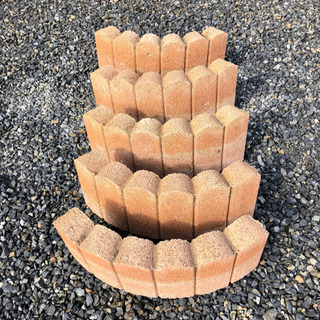 花壇に🌸レンガ ブロック 5つセット