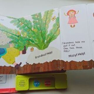 「The Big Turnip（大きなかぶ）」（ベネッセ　音の出る英語絵本）の画像