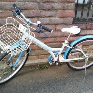 24インチ自転車小学生女児向きの画像