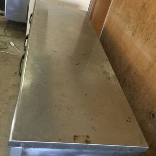 12年製 ホシザキ星崎 3ドア 台下冷蔵庫 コールドテーブル RT-180SNF-R 中古 厨房業務用の画像