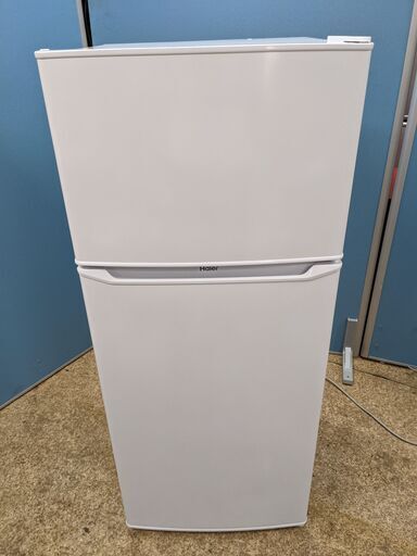Haier ハイアール 冷凍冷蔵庫 130L 2019年製 JR-N130A 耐熱性能天板 冷蔵庫内強化ガラストレイ