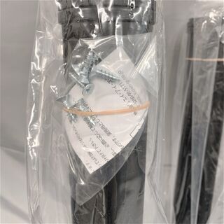 【未使用】エイ・アイ・エス(AIS) テーブル脚4本セットネジ付 高さ70cm マットブラック TL-01 BKの画像