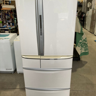 Panasonic 470L 6ドア冷凍冷蔵庫 NR-F473TM-W 2009年製