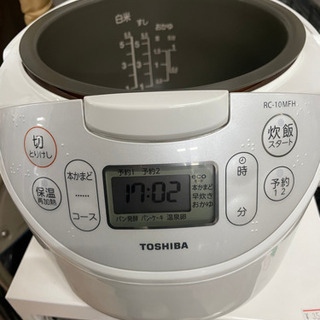 TOSHIBA 炊飯器　リサイクルショップ宮崎屋21.4.2Fの画像