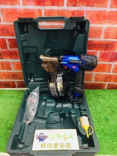 日立 NV65HMC 高圧釘打ち機【リライズ野田愛宕店】【店頭取引限定】【中古】【管理番号：ITBRFL3YEQO0】