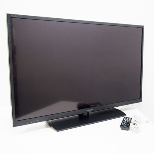 SHARP 40V型液晶テレビ 良品 リモコン アンテナケーブル付 (CA12)