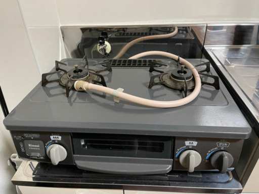 【値下げ】Rinnai リンナイ KGM563DGL 18年製 都市ガス ガスコンロ