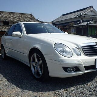 H21年 メルセデスベンツE300後期 アルミ18インチ キーレ...