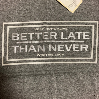 新品タグ付き150cm グレー色Tシャツ②の画像