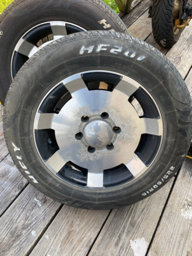 デイトナ ユーロ RS-7 タイヤ ホイール ハイエース　キャラバン