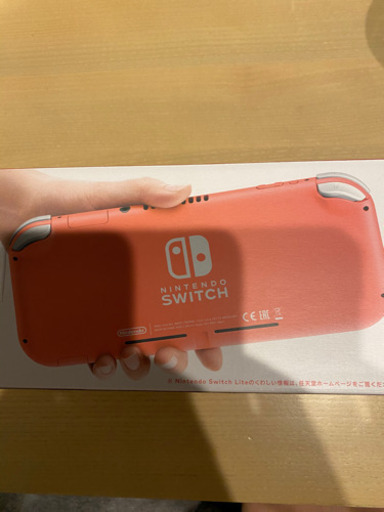 Switchライトピンク　使用回数5回