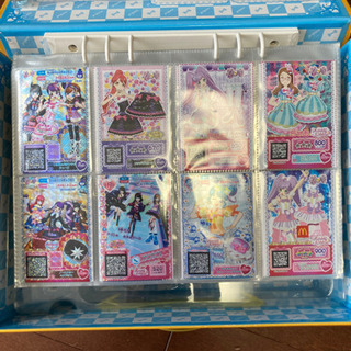 プリパラ　クローゼットトランク　ブルー&カード233枚①の画像