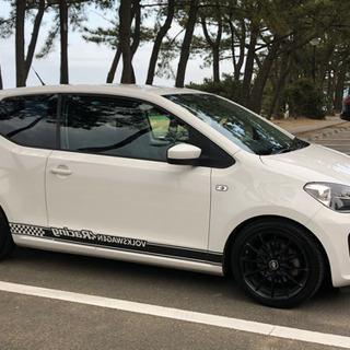 H25年式フォルクスワーゲン！アップカスタム車検4年3月超低燃費の画像