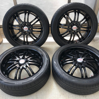 17インチ 中古タイヤ・ホイールセット 4本 フリード  フィッ...