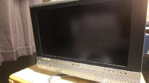 【お取引者決定】シャープ  AQUOS液晶カラーテレビ20インチ