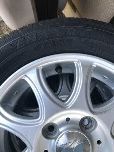 155/65R13  アルミホイールセット　バリ山です