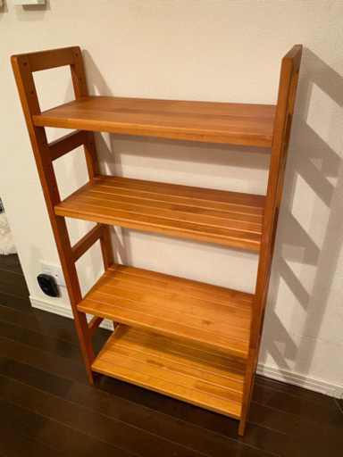 【取引中】木製棚　縦25×横59×高さ112