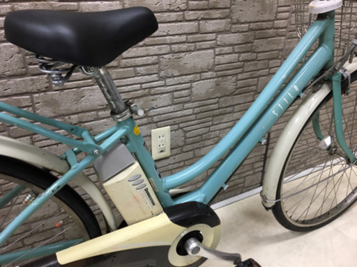 新生活応援SALE 東京23区配達無料　ブリヂストン☆アシスタスティラ　4Ah リチウム 電動自転車 中古☆26インチ☆