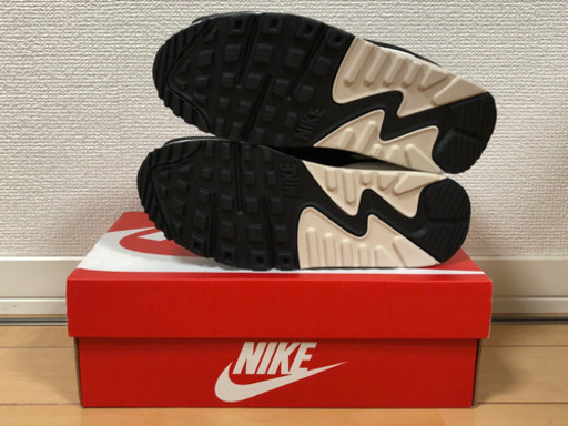 【新品】NIKE  エアマックス90 ブラック ゴールド ベージュ 23㎝