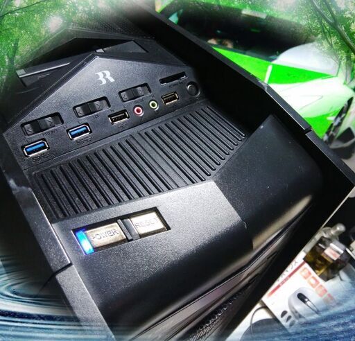 (完売御礼)くまねず《姫路》男心をくすぐる(ブルーLEDファン入)☆<新品>高速SSD搭載☆満足の超高速ゲーミングPC