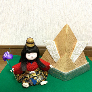 眞多呂人形　木目込み人形　五月人形　初節句　兜