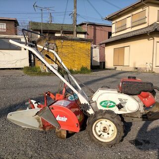 アグリップ 管理機 IKS IR60 動画有 培土板付 6馬力 作業幅約46cm 正逆転 ミニスター オーレック 耕運機 農機具 家庭菜園の画像