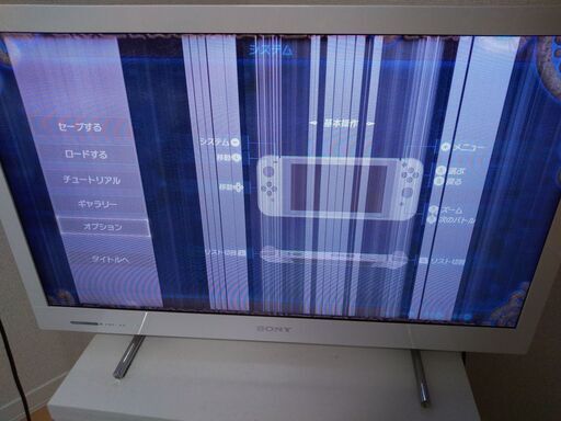 2010年製 32型テレビ ジャンク テレビ台セット