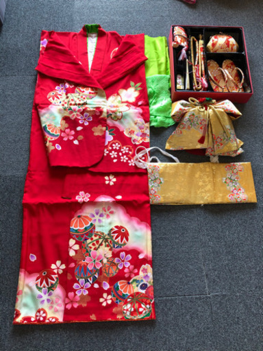 七五三着物セット　7歳