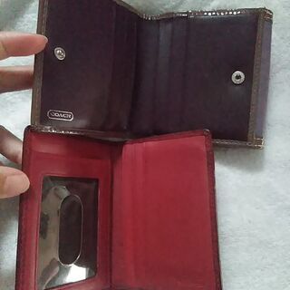 COACHコーチ財布&定期入れの画像
