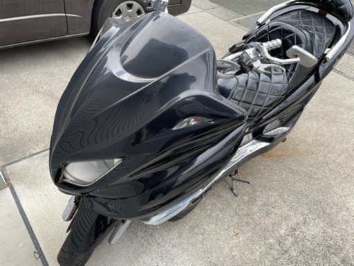 マジェスティ250  カスタム　人気の5連メーター