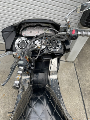 マジェスティ250  カスタム　人気の5連メーター