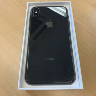 iPhone X Space Gray 256 GB SIMフリー