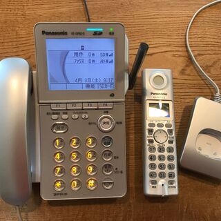 決まってしまいました・・・パナソニック　コードレス電話機 VE-...