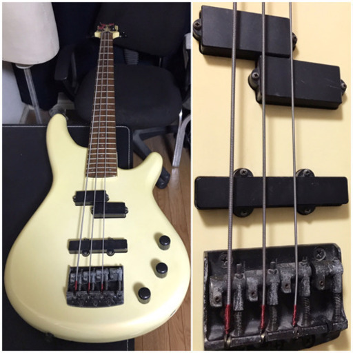 美品IbanezアイバニーズBASSフジゲン日本製ベース当時物ケース附属