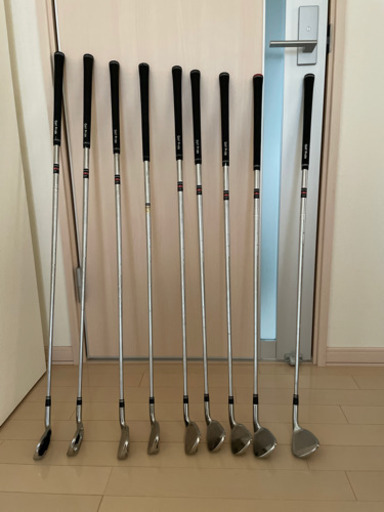 TaylorMadeアイアン バラバラ9本セット レフティ用