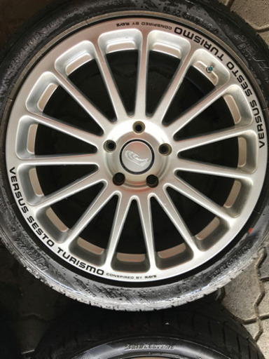 美品 RAYS ホイール 18インチ　225/45R18
