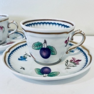 店頭販売済　🌸 richard ginori イタリアンフルーツ カップ＆ソーサーSET!! 🌸の画像