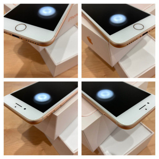 iPhone 8 Space Gray とgold 64 GB docomo