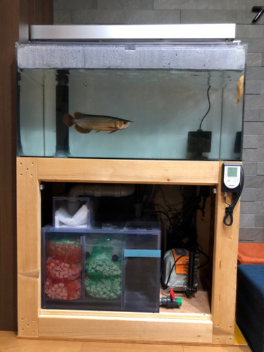 900オーバーフローアクリル水槽
