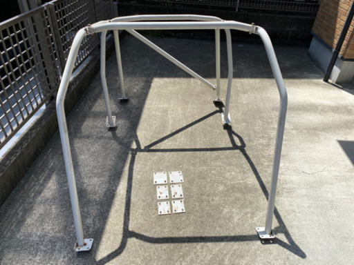 【引渡し者確定】ジムニーJA11バン用7点式ロールバー