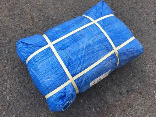 未使用・ブルーシート♯2000　3.6ｍ×5.4ｍ　10枚入り