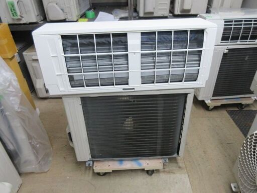 K02212　三菱　中古エアコン　主に6畳用　冷2.2kw／暖2.5kw